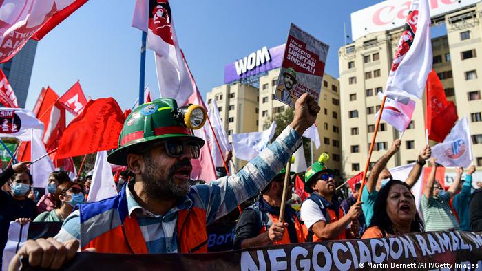 Por mejores condiciones laborales: América Latina salió a las calles a conmemorar el Día del Trabajador Por mejores condiciones laborales: América Latina salió a las calles a conmemorar el Día del Trabajador