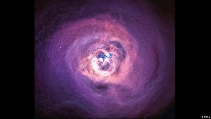 La NASA revela una traducción del sonido de un agujero negro ubicado en el cúmulo de Perseo