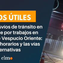 Cierres y desvíos de tránsito en La Pirámide por trabajos en autopista de Vespucio Oriente: conoce los horarios y las vías alternativas
