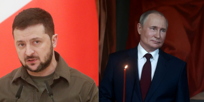 Revista Time incluye en su lista de las 100 personas más influyentes a Zelenski y a Putin, pero por distintos motivos