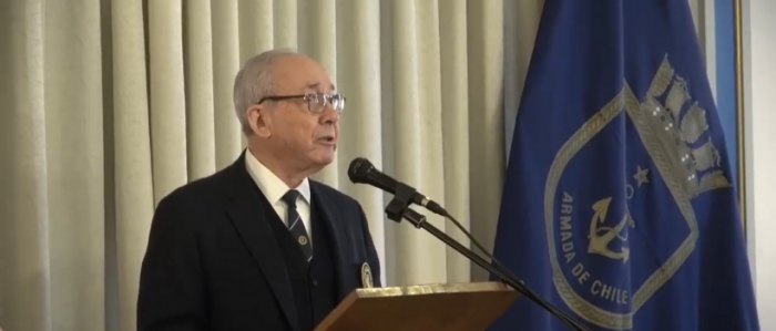 Polémicos dichos de almirante (r) Vergara: presentan denuncia en su contra por delito de sedición Polémicos dichos de almirante (r) Vergara: presentan denuncia en su contra por delito de sedición