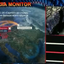 Televisión rusa simula ataques nucleares sobre las capitales de Europa