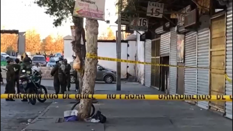 Persona muere tras balacera en el persa Bío Bío