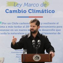 Presidente Gabriel Boric valora promulgación de Ley Marco de Cambio Climático antes de su gira por Norteamérica