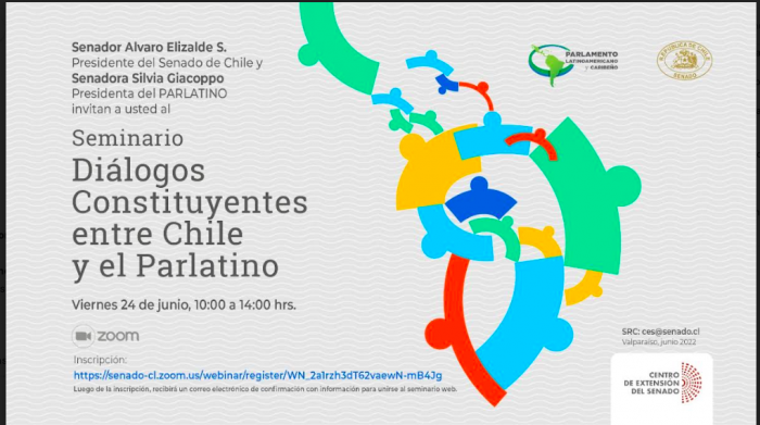 Parlatino: legisladores de América Latina y el Caribe se reúnen para conocer el proceso constituyente de Chile