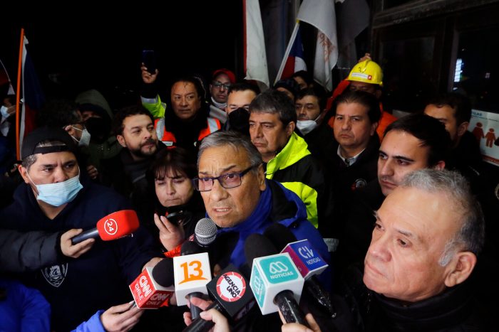 Presidente de la FTC, Amador Pantoja, confirma que trabajadores del cobre se reunirán el jueves con el Gobierno