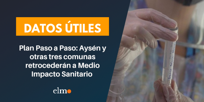 Plan Paso a Paso: Aysén y otras tres comunas retrocederán a Medio Impacto Sanitario desde este jueves