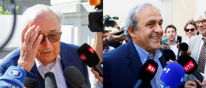 Tribunal suizo absuelve a Blatter y Platini en el caso de corrupción de la FIFA