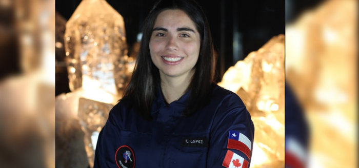 Histórico: estudiante aeroespacial chilena Tatiana López es la única latina que participará en la misión Asclepios II Histórico: estudiante aeroespacial chilena Tatiana López es la única latina que participará en la misión Asclepios II