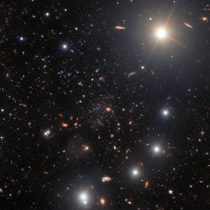 Descubren nueva galaxia en imágenes tomadas en Cerro Tololo