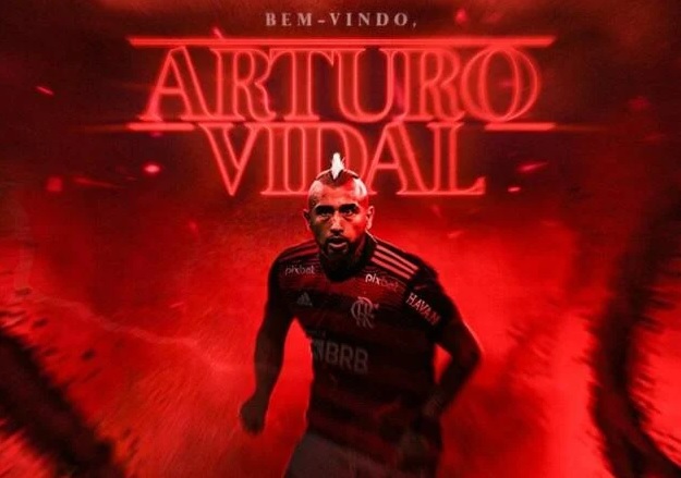 Arturo Vidal fue oficializado en Flamengo con particular video y se llevó la ovación de la hinchada al ser presentado en el Maracaná