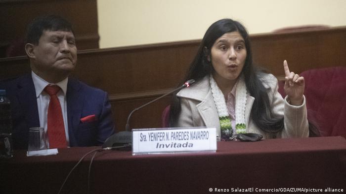 Cuñada de presidente Pedro Castillo se entrega a la Fiscalía peruana