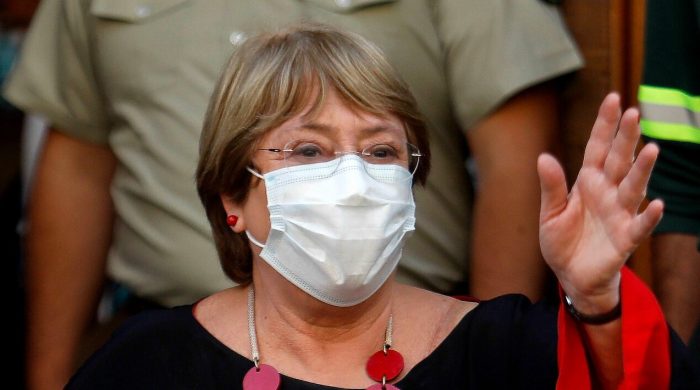 Expresidenta Bachelet dejó Chile sin grabar mensaje para campaña del Apruebo Expresidenta Bachelet dejó Chile sin grabar mensaje para campaña del Apruebo
