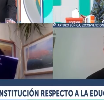 Pese a que propuesta constitucional promueve diversidad educativa, Arturo Zúñiga asegura que si gana el Apruebo, 