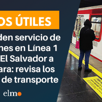 Suspenden servicio de estaciones en Línea 1 desde El Salvador a Alcántara: revisa los desvíos de transporte
