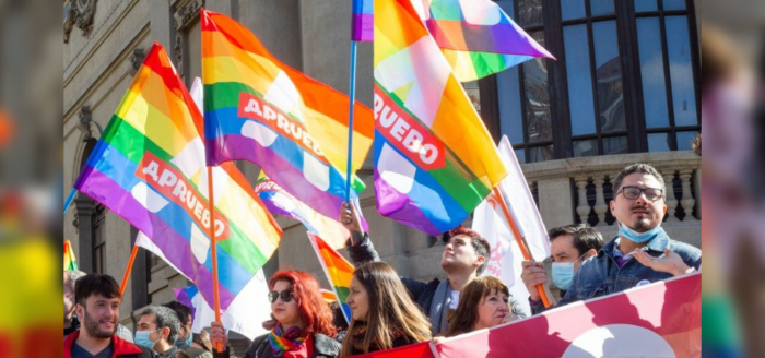 ‘‘La nueva Constitución propone un Chile unido en su diversidad’’: organizaciones LGBTQI+ anuncian su apoyo al apruebo