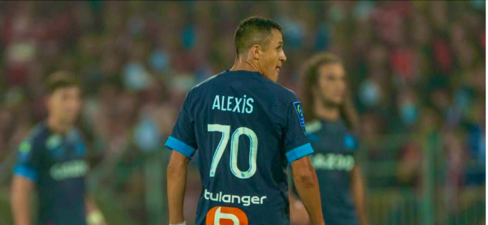 Alexis Sánchez debuta en el Marsella, en empate con el Brest
