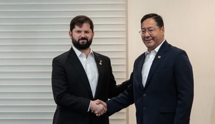 Presidente Boric se reunió con mandatario boliviano: “Hemos avanzado de manera significativa en nuestras relaciones bilaterales” Presidente Boric se reunió con mandatario boliviano: “Hemos avanzado de manera significativa en nuestras relaciones bilaterales”