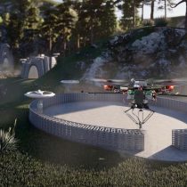 Drones equipados con impresoras 3D construyen en equipo como las abejas