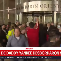 Caótica llegada del 'Big Boss' a Chile: fans desbordan seguridad del hotel en que se hospeda Daddy Yankee