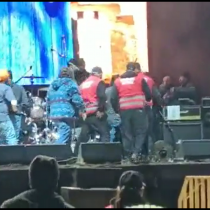 Registran pelea entre personal de Molotov y guitarrista de Los Miserables en evento 