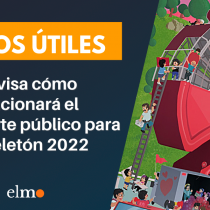 Revisa cómo funcionará el transporte público en Santiago para la Teletón 2022