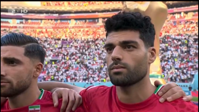 Jugadores de Irán niegan cantar su himno en el Mundial como forma de  protesta - El Mostrador