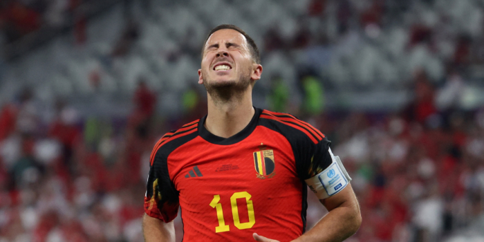 Eden Hazard anuncia su retiro de la selección de Bélgica tras eliminación de Qatar 2022