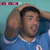 El llanto de Luis Suárez tras enterarse del gol de Corea del Sur que los eliminó de Qatar 2022