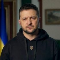 Zelenski en el aniversario de la guerra: 