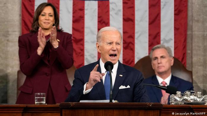 Biden se refiere a China y a Ucrania en discurso conciliador ante el Congreso