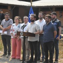 Presidente Boric por incendios forestales: «La reconstrucción va a ser un eje estructural para nuestro Gobierno»