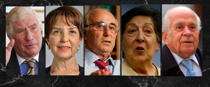 Históricos rostros del pasado apuestan a redactar la Constitución del futuro Históricos rostros del pasado apuestan a redactar la Constitución del futuro