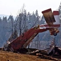 Avión que combatía incendio forestal se estrelló en Hualqui: piloto sobrevivió y se investigan causas