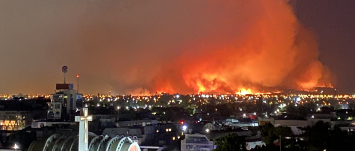 Senapred decreta alerta roja para Chillán y Chillán Viejo por incendios forestales