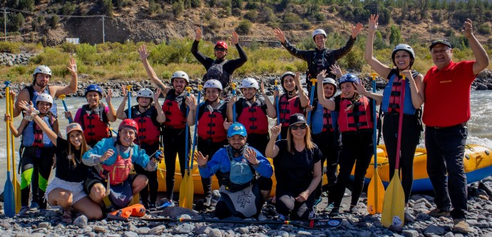 Personas con discapacidad auditiva realizaron primer rafting inclusivo de la Región de O’Higgins Personas con discapacidad auditiva realizaron primer rafting inclusivo de la Región de O’Higgins