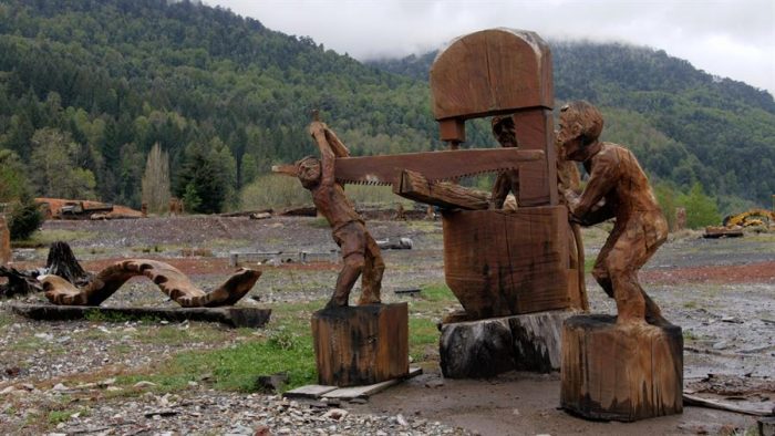 De faena maderera a convertirse en polo del turismo sostenible en Chile