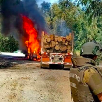 Gobierno anuncia acciones legales tras ataque incendiario adjudicado por la CAM en La Araucanía y recalca complejidad de la zona 
