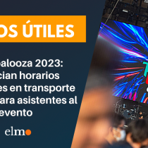 Lollapalooza 2023: anuncian horarios especiales en transporte público para asistentes al evento
