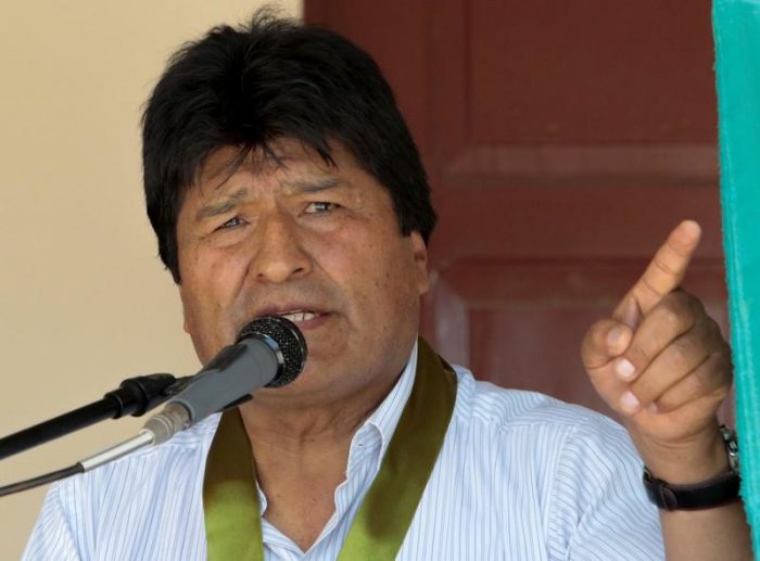 Evo Morales critica la 