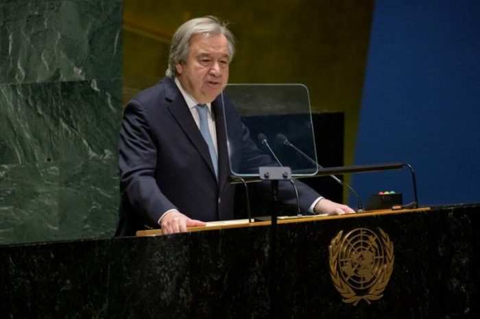 Secretario general de las Naciones Unidas, António Guterres: »Los avances logrados en los derechos de las mujeres se están desvaneciendo»