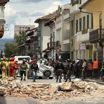 Sismo magnitud 6,5 deja al menos doce fallecidos en Ecuador